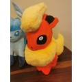 Flareon, Glacion and Vaporion - Approx 28cm