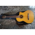 acoustic electric classical guitar