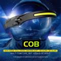 Outdoor High Power COB Floodlight USB Rechargeable Waterproof Headlamp