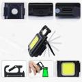 Rechargeable Flashlight Portable Keychain Magnetic