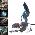 Electric Chain Saw With Two 25V Lithium Batteries
