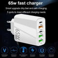65W Usb C Charger, 5-Port Mobile Phone Charger