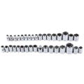 Combination Socket Wrench Set 40 Pieces
