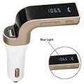 Bluetooth Transmitter Hands Free Car Kit Charger With Remote Control