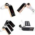 Bluetooth Transmitter Hands Free Car Kit Charger With Remote Control