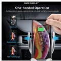 Wireless car charger and 360° rotating phone holder