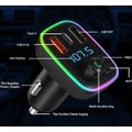 Car Fm Modulator And Mp3 Player With 2Usb + Pd Fast Charging