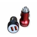Dual 3.1A Usb Smart Car Charger With Ios Usb Cable