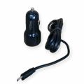 Dual Usb Port Car Charger With Micro Usb Cable 3.1A