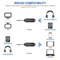 Wireless Bluetooth 5.0 3.5mm Receiver Music Audio Transmitter For Pc Tv Car Aux Adapter