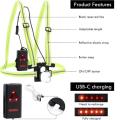 Rechargeable Led Running Chest Strap Light