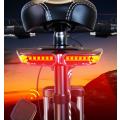 Bicycle Tail Light With Remote Control Turn Signal