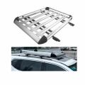High Quality Universal Double Aluminum Alloy Square Tube Car Roof Rack 127cm x 90cm