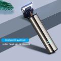 Mini Electric Hair Trimmer Cordless With Lcd Display