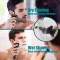 Ab-J432 Electric Rechargeable Shaver 800Mah With Battery Power Lcd Display