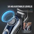 Ao-50006 Cordless Hair Trimmer 10 Levels Adjustment 1000Mah
