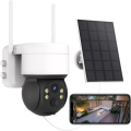 Safe And Secure Solar Camera Wifi Wireless Ip Camera Pir Human Detection Night Vision Security