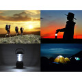 10 Solar Lantern, 5 Modes Hand Crank Generator Rechargeable Camping Lantern 36 Led Emergency Light