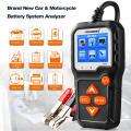 Car And Motorcycle Battery Tester 12V 6V Battery System Analyzer 2000Cca Car Charging Start Test Too