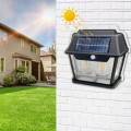 Solar Warm Light Wall Light Led Dual Core Outdoor Lighting