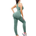 Women`s Workout Clothing Gym Yoga Set Fitness Sportswear (Set Of 2)