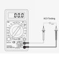 Digital Lcd Ac Dc Voltmeter Ammeter Ohm Tester Multimeter Multimeter Buzzer Diagnostic Tool