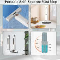 Mini Mop For Home, Kitchen, Car And Desk Cleaning Convenient New Portable Mini Mop For Quick Cleanin
