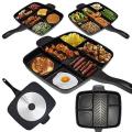 Split Frying Pan For All-In-One Cooked Breakfasts And More