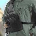 An Attractive Waterproof Chest Bag With Multiple Pockets For Leisure Travel