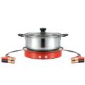 12V Single Plate Stove With Battery Lead 450W