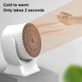 Portable Desktop Large Heating Area Fan 608 800W (Random Color)