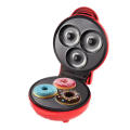 Household Type 3-Hole Mini Donut Donut Machine Suitable For Children Breakfast Cake Waffle Maker