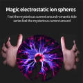 Plasma Ball Lamp, Electronic Touch And Sound Sensitive Lightning, Glass Dry Lava Lamp, Suitable For