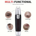 Easy-To-Use Precision Painless Trimmer - Professional Ear, Nose And Eyebrow Grooming, Stylish Design