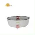 Household Multifunctional Tempered Glass Lid High Quality Electric Frying Pan Kitchen Frying Pan Coo