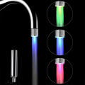 Beautiful 1 Piece 7 Color Led Faucet Spout, Led Light Up Color Changing, Water Flow Generates Electr