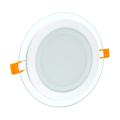 Led Round Glass Panel Ceiling Light 18W