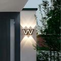 Styling Led W-Shaped Wall Light 3000K 12W