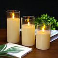 Led Plastic Battery Powered Candle, Requires 3 Aaa Batteries