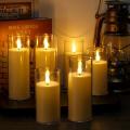 Led Plastic Battery Powered Candle, Requires 3 Aaa Batteries