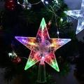 Christmas Tree Top Led Stars Rgb 15cm
