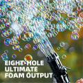 Fun Electric Bubble Gun Children`s Soap Bubble Magic Bubble Outdoor Toy (Random Color)