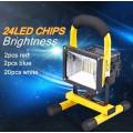 Handy Rechargeable Led Floodlight Led Outdoor Light 30W