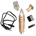 Easy To Use Nose And Ear Trimmer Cordless 2-In-1 Shaver