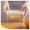 Convenient Stainless Steel Butter Cutter Storage Box Butter Separator With Lid Butter Tray