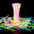 Beautiful Round Glow Sticks, Flash Sticks, And Glow Sticks Used In Concerts And Dance Festivals