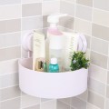 Ultra Convenient Bathroom Shower Rack Wall Mounted No Drilling Triangular Wall Mounted Shower Rack K