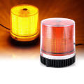 Rotating Circular Beacon Roof Emergency Flash Strobe Warning Light Amber
