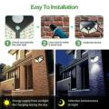 Outdoor Solar Wall Light Pir Motion Sensor Garden Security