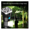 Convenient Super Bright Led Light Usb Rechargeable Flashlight 4-Cell